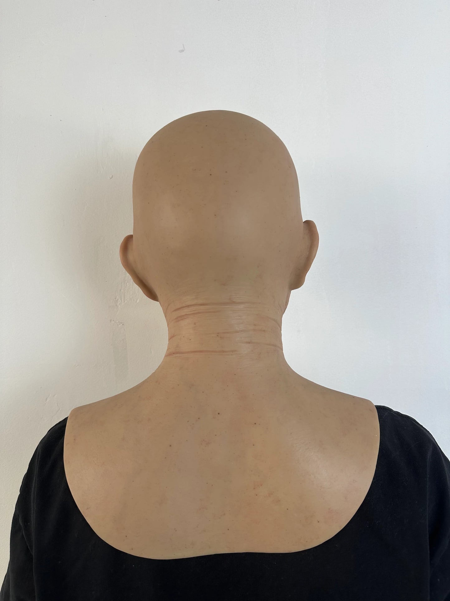 Ultra Realistic Elderly Man Silicone Mask – Full Head Old Person Disguise Mask