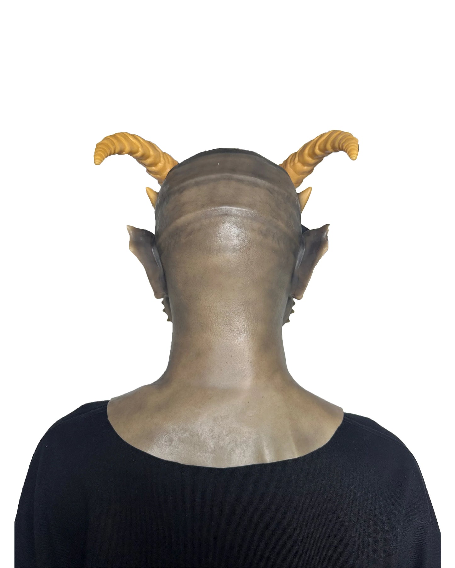Demon Horn Mask Full Head – Ultra Realistic Devil Cosplay Mask