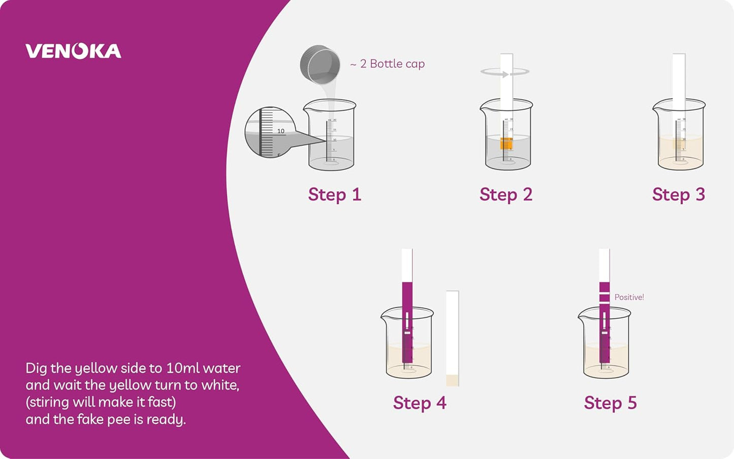 False Positive Pregnancy Test Solution Prank - InstaWOW Shop