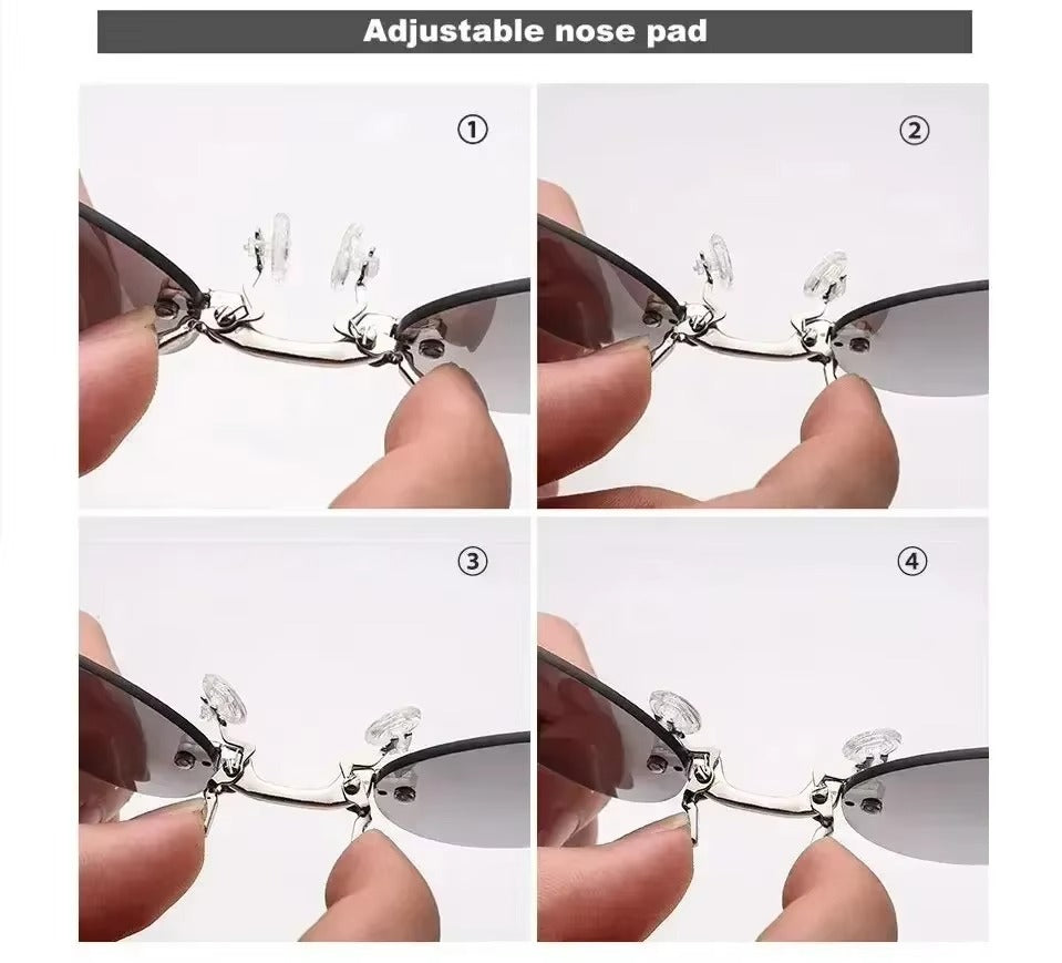 Frameless Mini Nose Matrix Sunglasses
