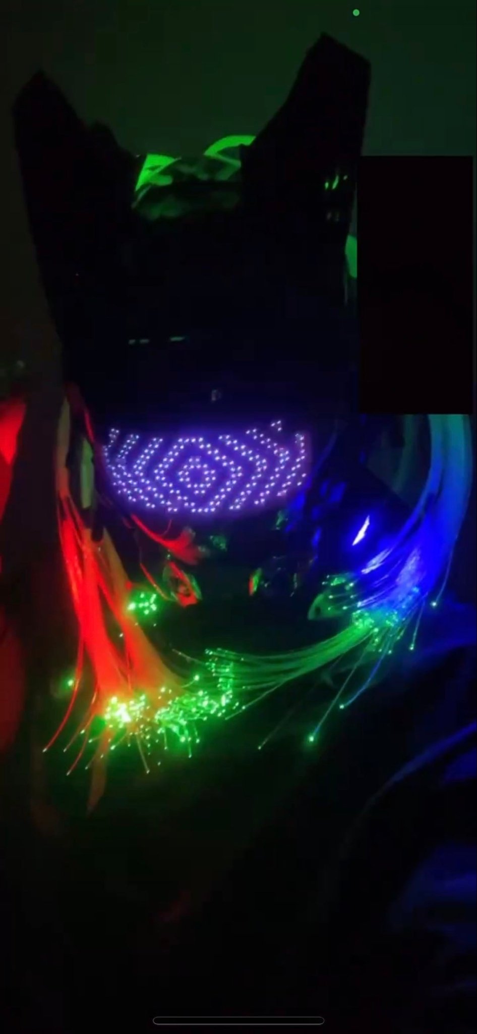 Luminous Helmet Mask Technology Sense - InstaWOW Shop