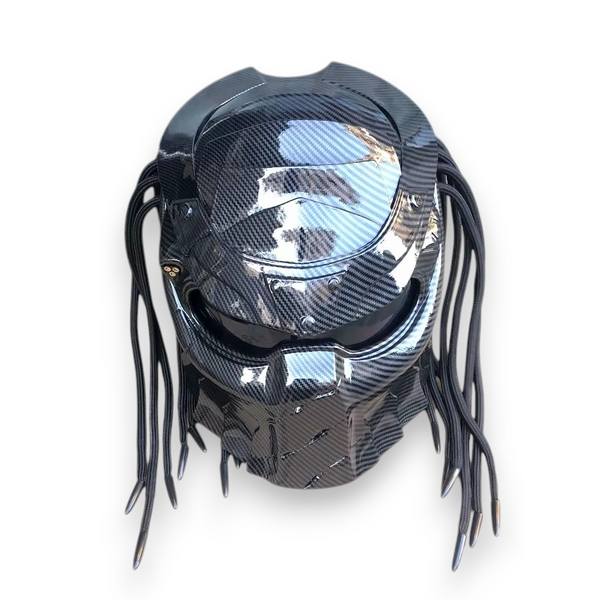 PhantomX Full Face Motorcycle Riding LED Helmet with Anti Fog and Laser Beam