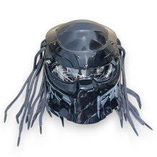 Phantom Full Face Motorcycle Riding LED Helmet with Anti Fog and Laser Beam