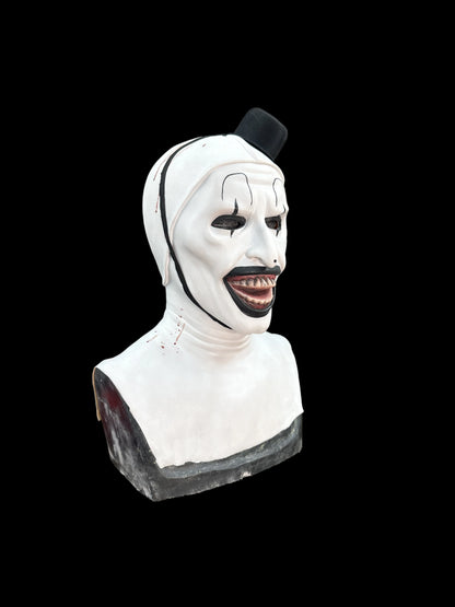 Realistic Scary Clown Mask Full Head – Horror Cosplay Mask