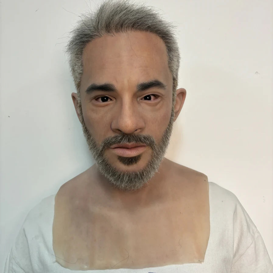 Ultra Realistic Silicone Human Mask Full Head – Hyper Realistic Disguise Mask