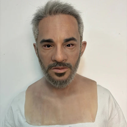 Ultra Realistic Silicone Human Mask Full Head – Hyper Realistic Disguise Mask