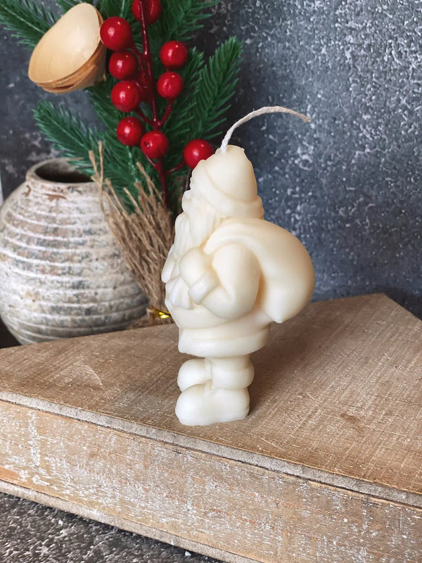 Santa Candles for Xmas Gifts