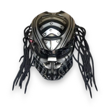 PhantomZ Full Face Motorcycle Riding LED Helmet with Anti Fog and Laser Beam