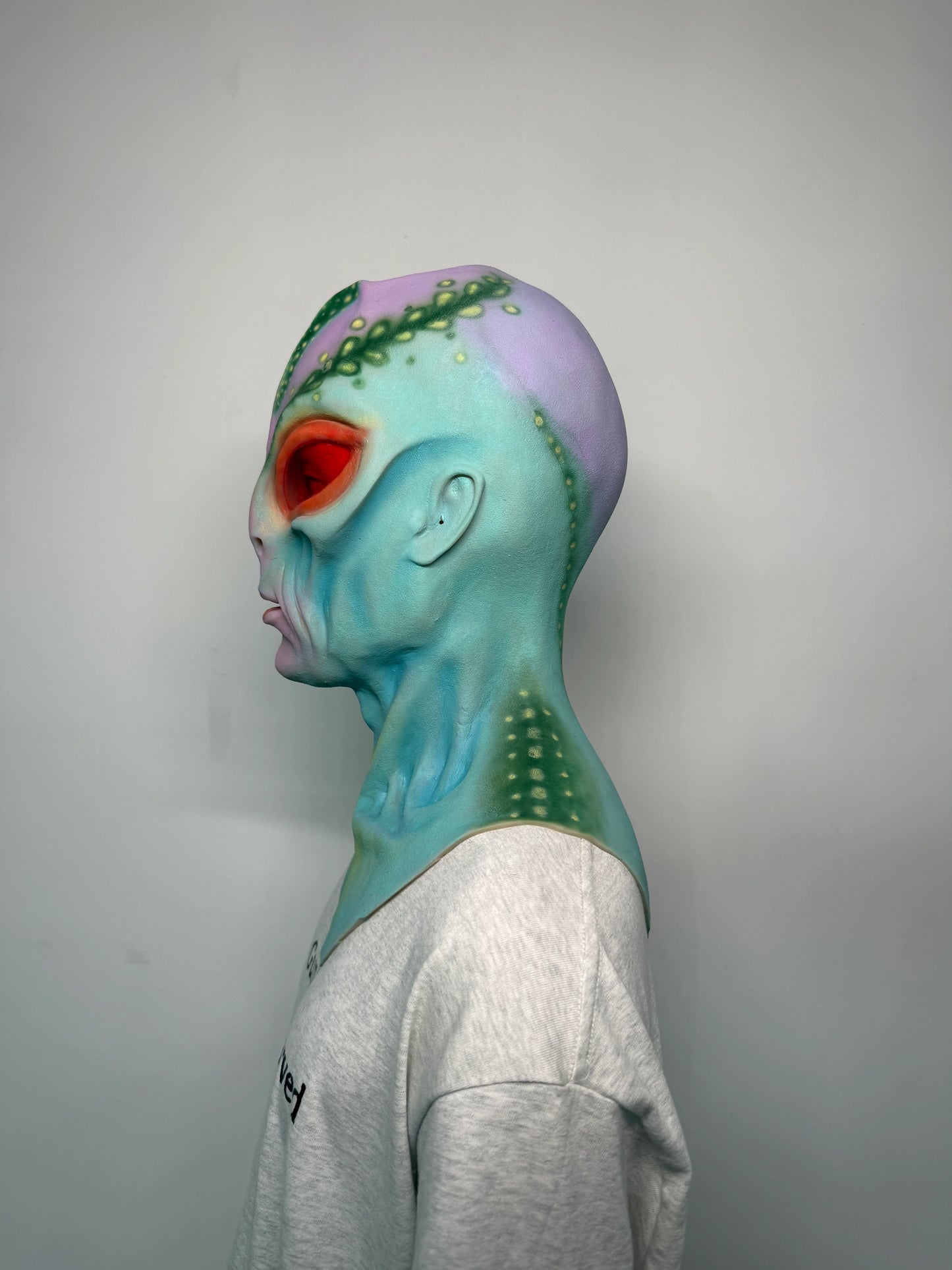 Realistic Ultra Realistic Alien Silicone Mask – Full Head Extraterrestrial Mask