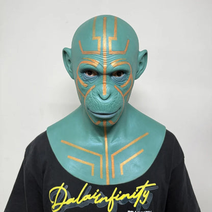 Alien Tribal Mask Full Head – Futuristic Cosplay Mask