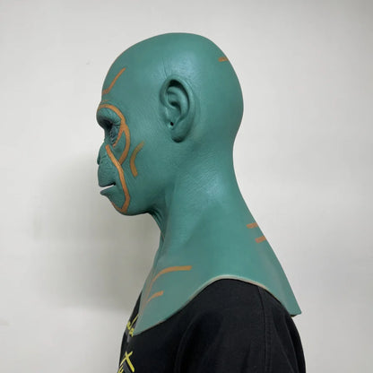 Alien Tribal Mask Full Head – Futuristic Cosplay Mask