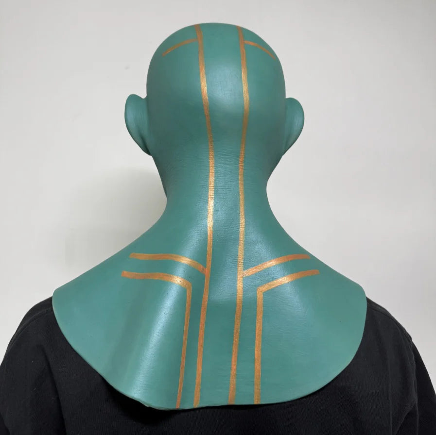Alien Tribal Mask Full Head – Futuristic Cosplay Mask