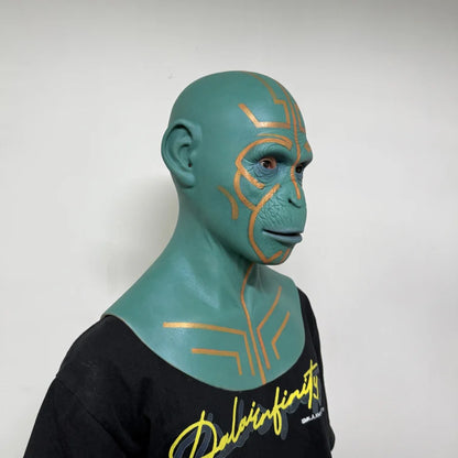 Alien Tribal Mask Full Head – Futuristic Cosplay Mask
