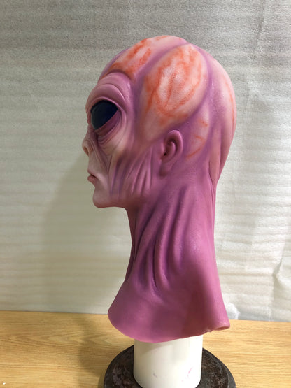 Realistic Realistic Alien Silicone Mask Full Head – Sci-Fi Extraterrestrial Mask