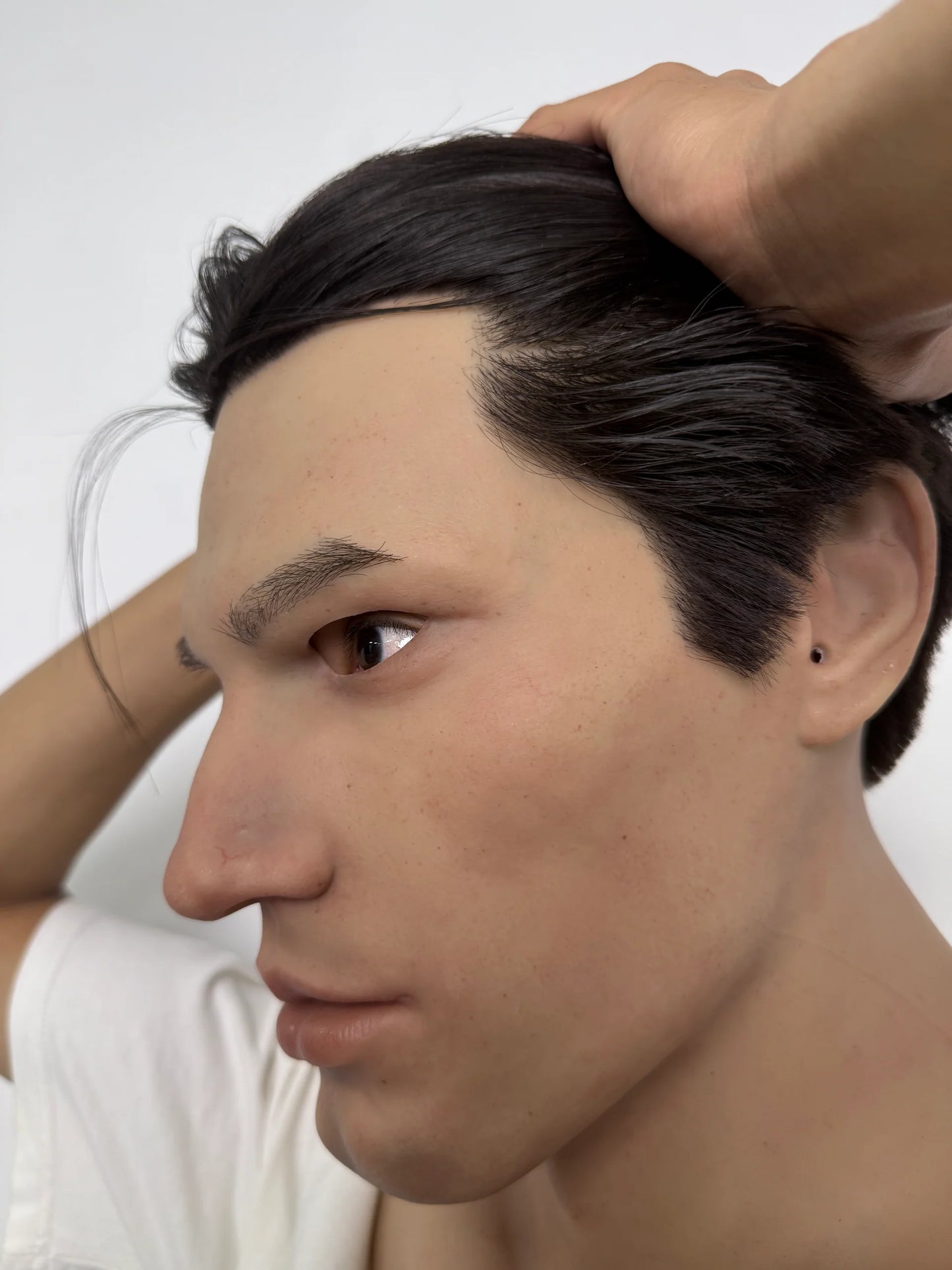 Ultra Realistic Young Asian Male Silicone Mask Full Head