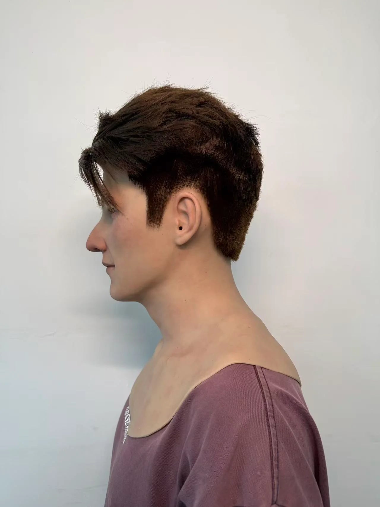 Ultra Realistic Young Male Silicone Mask Full Head – Natural Look Man Mask with Hair