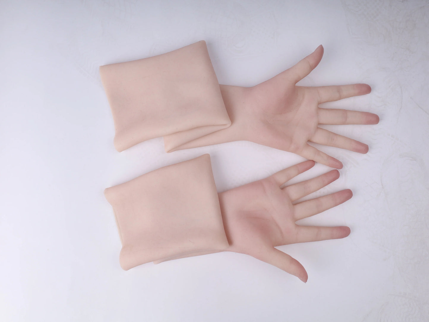 Ultra Realistic Female Silicone Hands with Forearm – Lifelike Wearable Hands