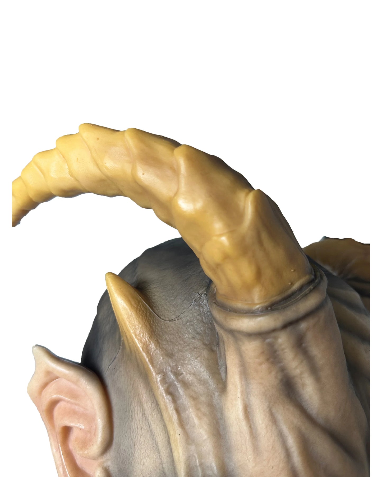 Demon Horn Mask Full Head – Ultra Realistic Devil Cosplay Mask