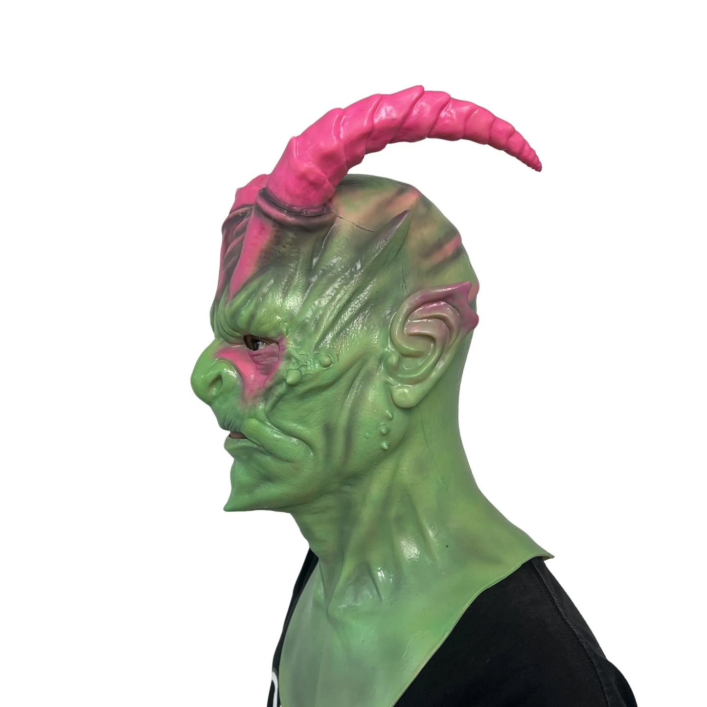 Alien Demon Mask Full Head – Colorful Fantasy Creature Mask