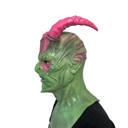 Alien Demon Mask Full Head – Colorful Fantasy Creature Mask