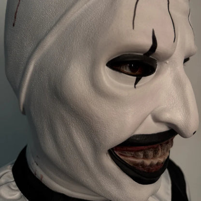 Realistic Scary Clown Mask Full Head – Horror Cosplay Mask