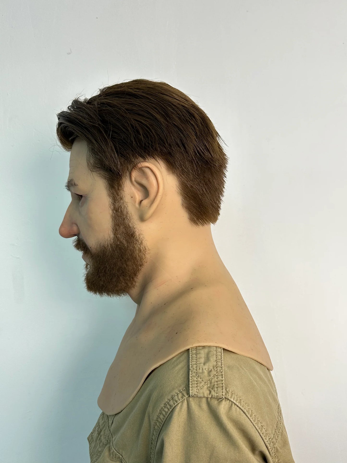 Ultra Realistic Silicone Mask Western Male – Movie-Level Human
