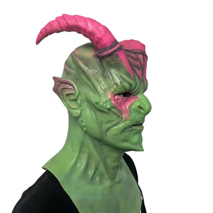 Alien Demon Mask Full Head – Colorful Fantasy Creature Mask