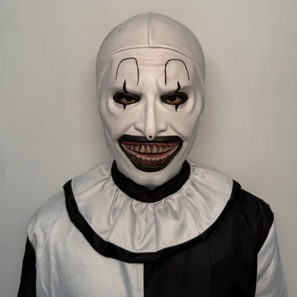 Realistic Scary Clown Mask Full Head – Horror Cosplay Mask