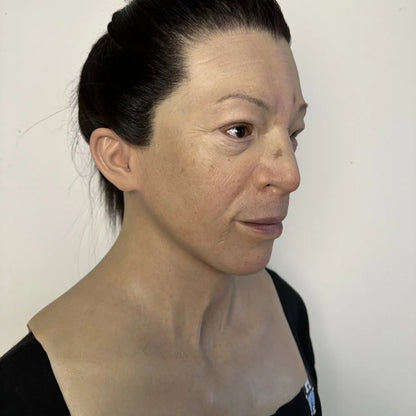 Ultra Realistic Female Silicone Mask Full Head – Hyper Real Asian Woman Mask