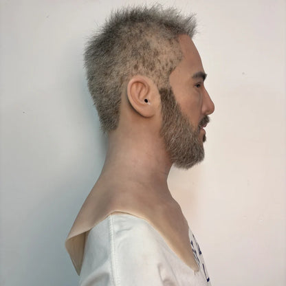 Ultra Realistic Silicone Human Mask Full Head – Hyper Realistic Disguise Mask