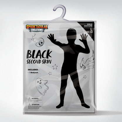 Spooktacular Creations Boy Shadow Costume, Halloween Bodysuit Skin Costume for Kids Halloween Dress Up