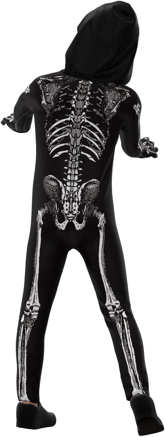 Cupohus' Unisex Jumpsuit - Scary Black and White Halloween Jumpsuit Costume