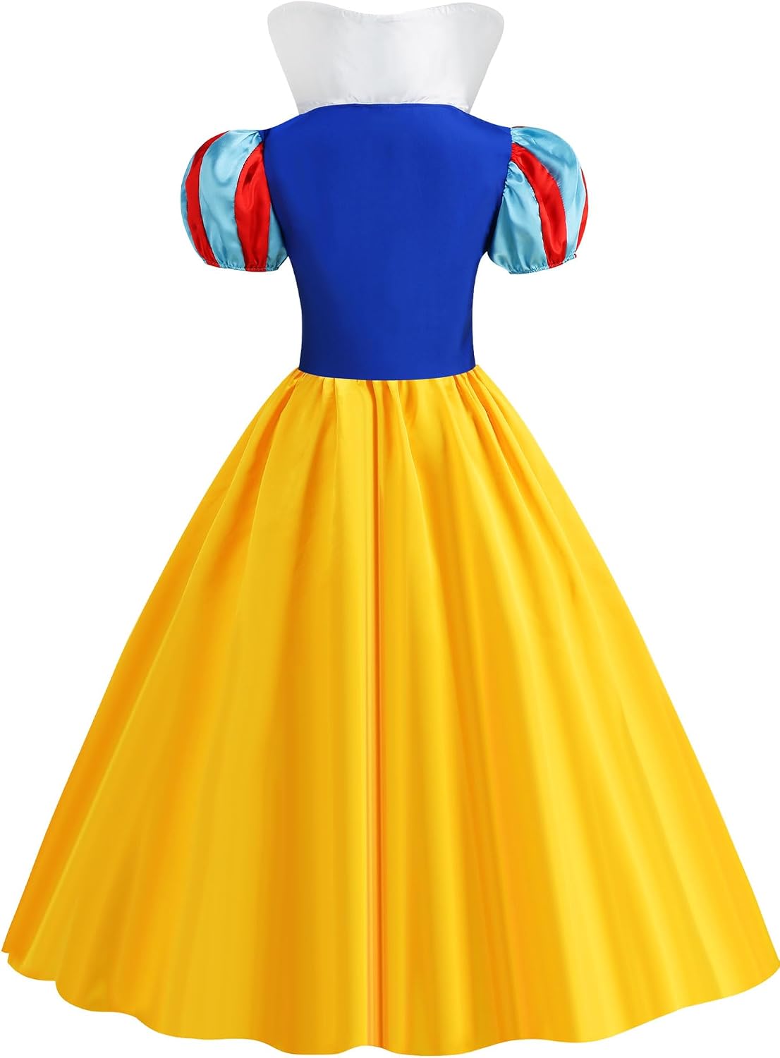WISHTEN Princess Costume for Women,Adults Princess Dress with Headband, Halloween Costume Dress Up Outfit