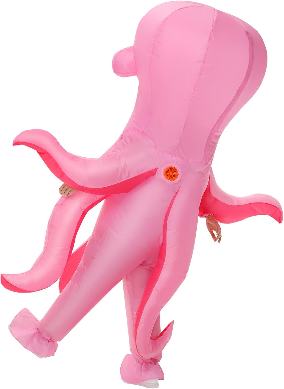 Poptrend Inflatable Costume for Adult Inflatable Octopus Costume Halloween Blow Up Costumes for Men Women Cosplay Party