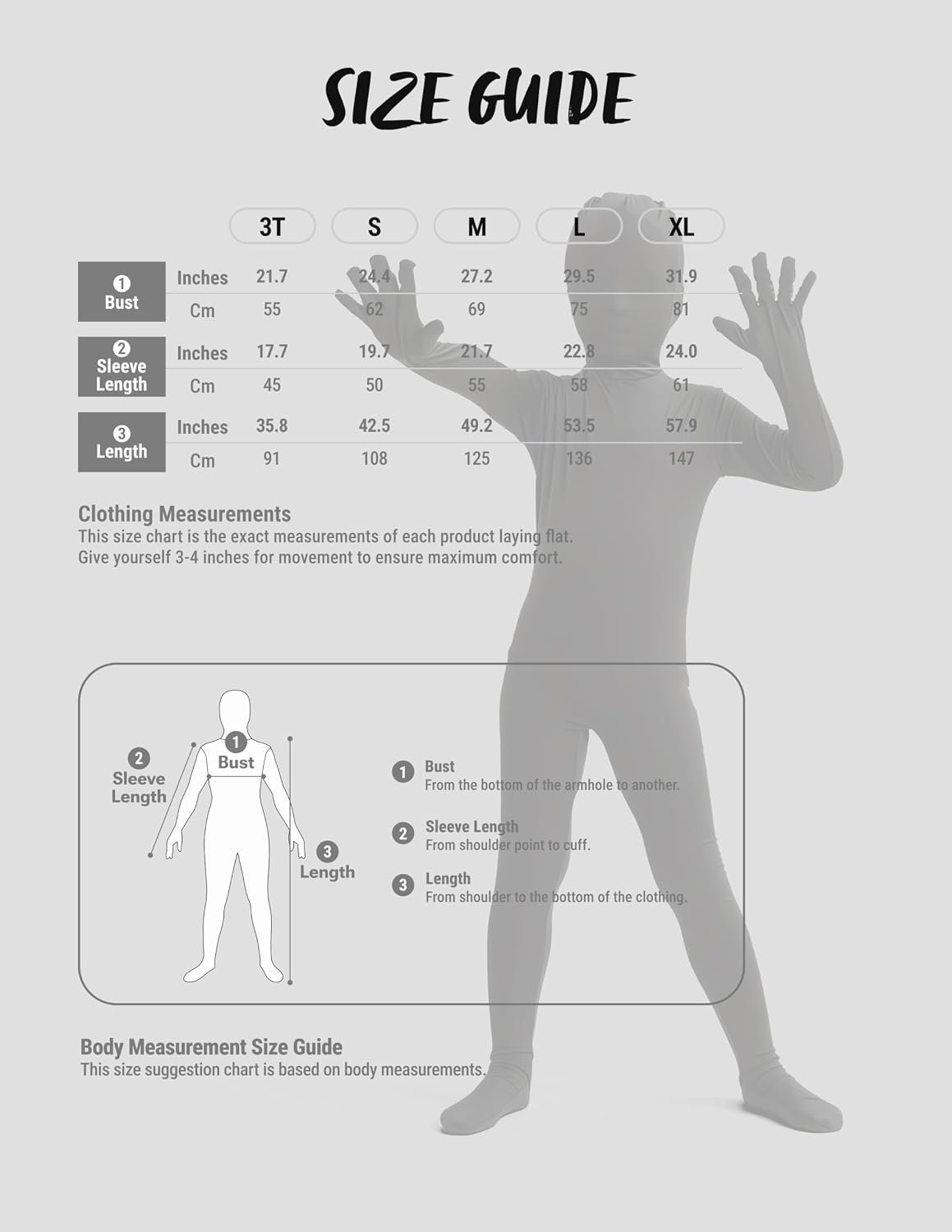 Spooktacular Creations Boy Shadow Costume, Halloween Bodysuit Skin Costume for Kids Halloween Dress Up