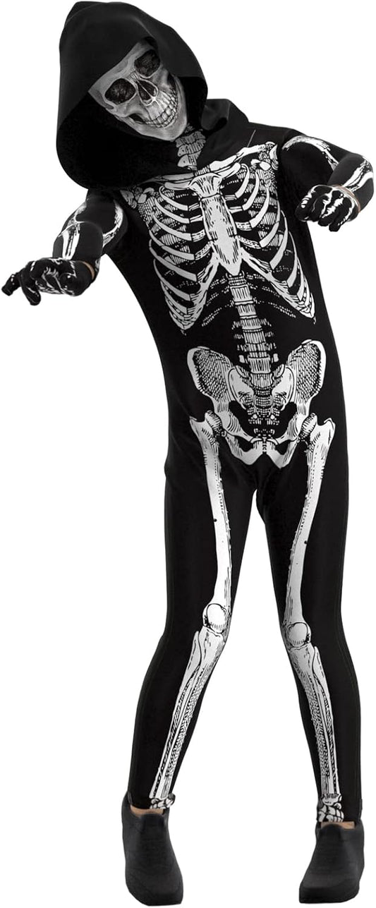 Cupohus' Unisex Jumpsuit - Scary Black and White Halloween Jumpsuit Costume