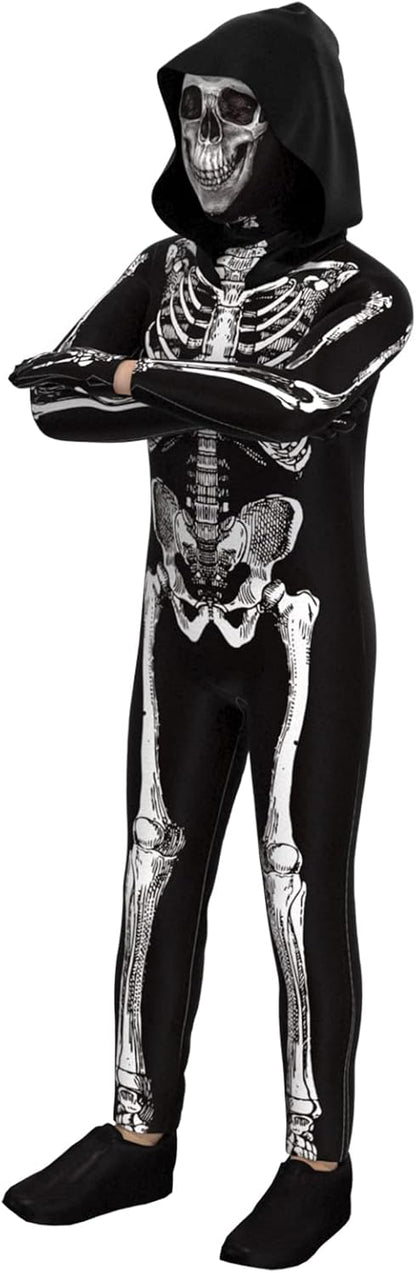 Cupohus' Unisex Jumpsuit - Scary Black and White Halloween Jumpsuit Costume