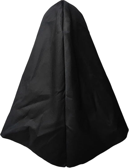 Halloween Scary Nun Mask, Black and White Latex Full Head