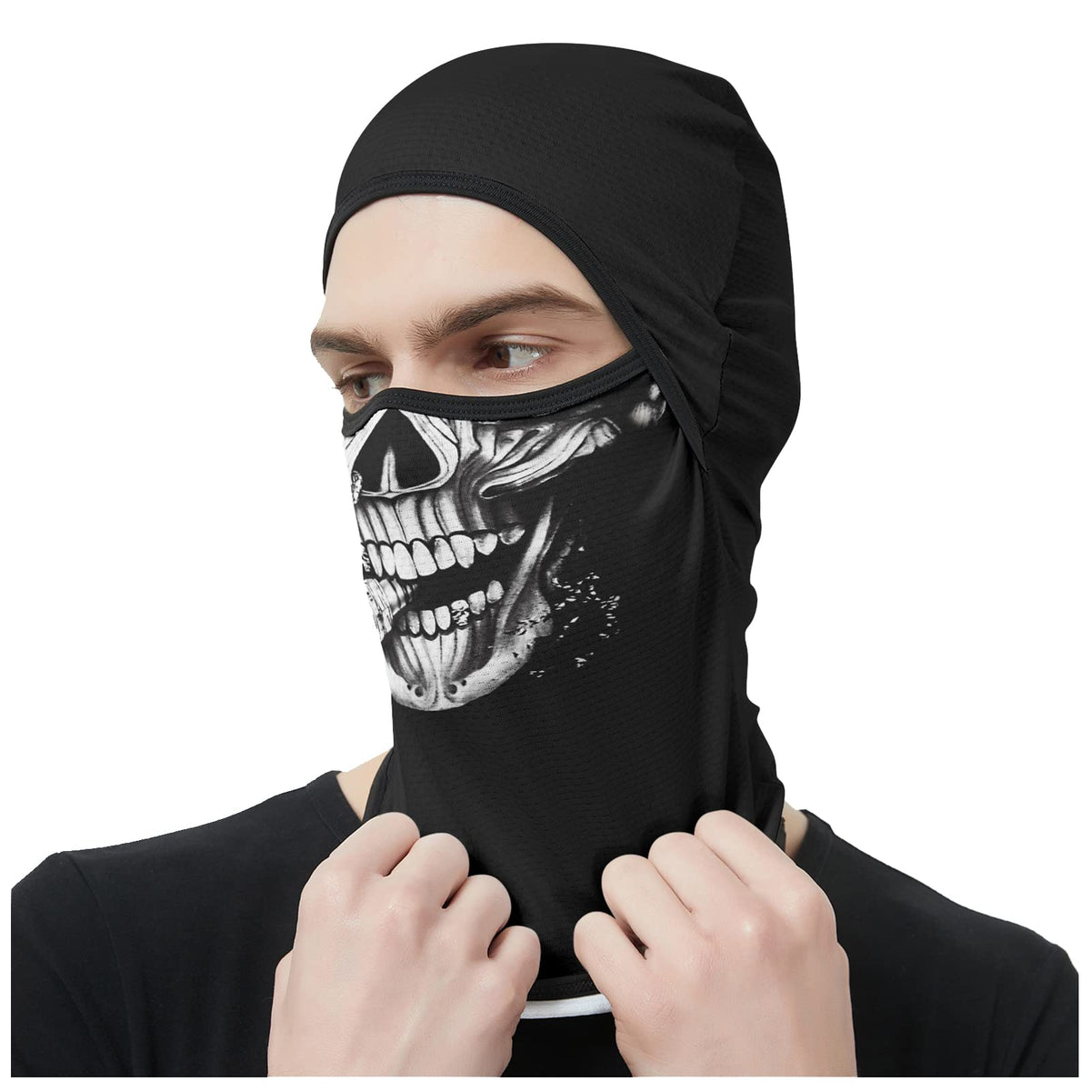 Obacle Balaclava Face Mask Men Women for Sun Protection Motorcycle Fishing Raves