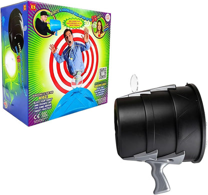 Air Cannon Blaster Toy Handheld Single Shot Air Guns | Air Vortex Cannon Prank Shooter Novelty Game Toy for Family Party, Bullseye Blaster As Seen On Tv, Holiday Birthday Gift