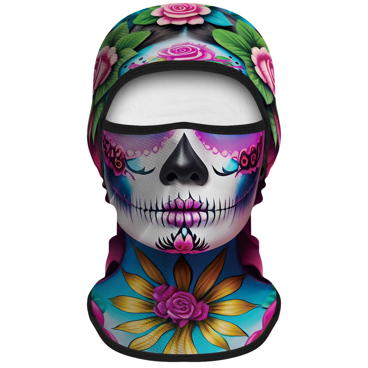 Obacle Balaclava Face Mask Men Women for Sun Protection Motorcycle Fishing Raves