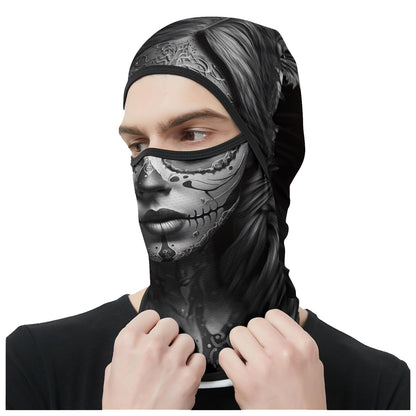 Obacle Balaclava Face Mask Men Women for Sun Protection Motorcycle Fishing Raves