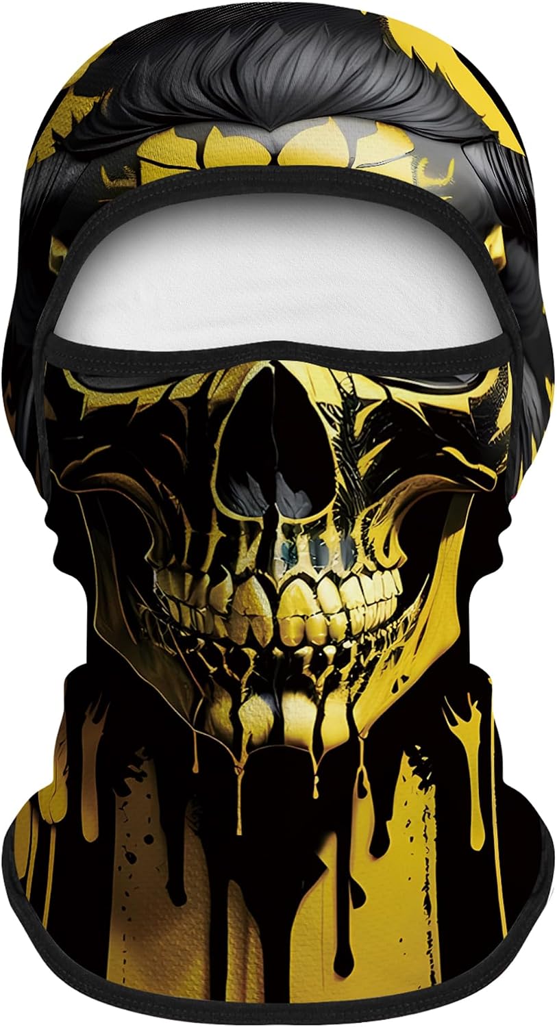 Obacle Balaclava Face Mask Men Women for Sun Protection Motorcycle Fishing Raves