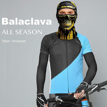 Obacle Balaclava Face Mask Men Women for Sun Protection Motorcycle Fishing Raves