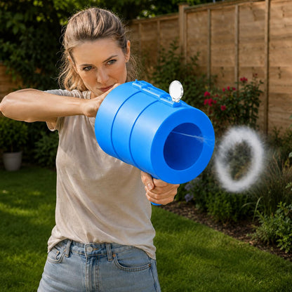 Air Cannon Blaster Toy Handheld Single Shot Air Guns | Air Vortex Cannon Prank Shooter Novelty Game Toy for Family Party, Bullseye Blaster As Seen On Tv, Holiday Birthday Gift