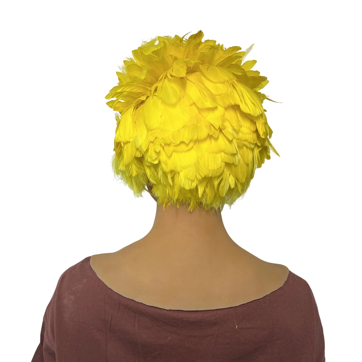 Realistic Funny Yellow Bird Mask Full Head – Realistic Animal Cosplay Mask