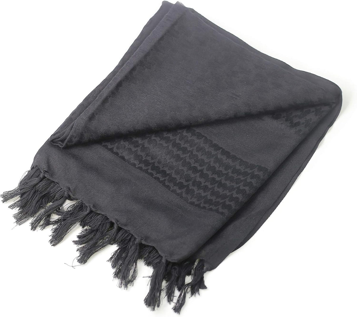 Luxns Military Shemagh Tactical Desert Scarf / 100% Cotton Keffiyeh Scarf Wrap for Men And Women
