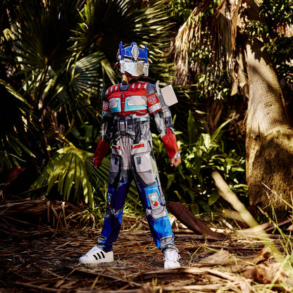 Disguise Optimus Prime Muscle Costume, Official Transformers Rise of the Beasts Costume and Mask, Small (4-6)