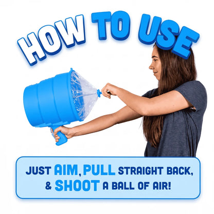 Air Zooka Blaster – Invisible Air Cannon Prank Toy