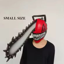 Horror Chainsaw Latex Mask – Full Head Cosplay Costume